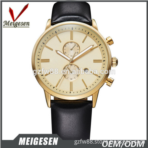 factory customize OS movement double timers men wrist watch